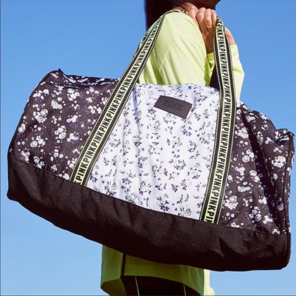 Limited edition Pink victoria secret duffle bag